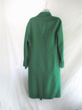 NWT NEW CHRISTIAN DIOR PARIS Cashmere Maxi jacket coat Peacoat 34 GREEN
