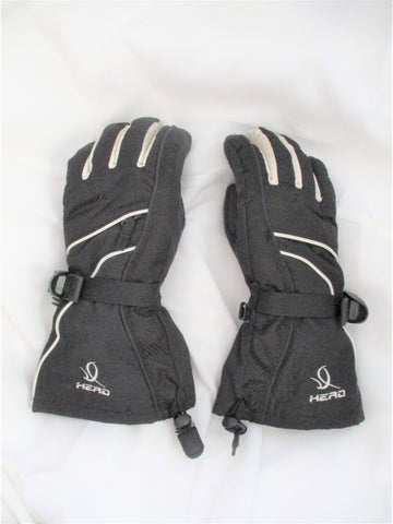 HEAD OUTLAST Winter Waterproof Breathable Ski Snowboard Gloves M Mitts Black