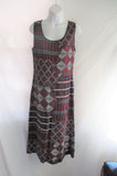 NEW PERUVIAN CONNECTION Knit Sweater Bodycon Dress Hippie Boho M