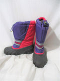 Kids Preschool Girls SOREL Insulated Rain Snow Boots Shoes Winter PINK 2 PURPLE