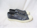 MENS CONVERSE ALL STAR JACK PURCELL LEATHER Sneaker Trainer 10.5 BLACK Shoe