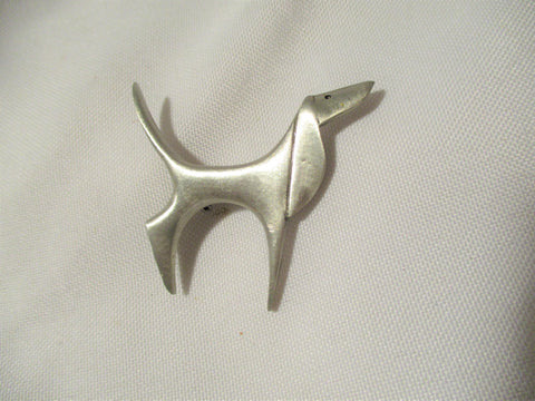 Vintage CAPE DOG POOCH PUPPY Pin Brooch Jewelry Canine Retro
