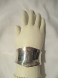 Vintage Signed TAXCO MEXICO Sterling Silver CUFF BRACELET BAND Jewelry Boho Statement