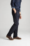 NEW MENS GROWN & SEWN USA Pants Jeans BLACK LEGEND 33X34 Straight Leg Chinos