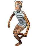 MORPHSUITS One Piece Unitard TIGER CAT JUNGLE Halloween Costume Disguise Cosplay M