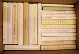Books By The Foot Box Instant Library Home Interior Design CREME WHITE Mix Color Therapy