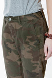 WOMENS GROWN & SEWN USA 29 X 29 INDIE BOYFRIEND PANT - CAMO Jeans Fatigues