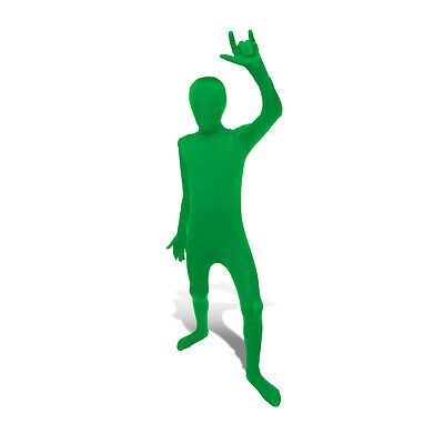 Kids MORPHSUITS One Piece Unitard GREEN Costume Disguise Cosplay L  Halloween