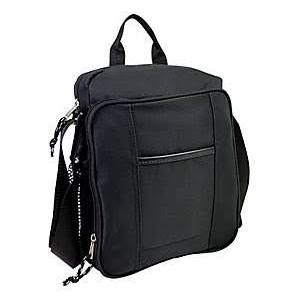 NEW Eastsport 315740 Polyester Tech Gear Bag iPad Purse Shoulder Cross Body BLACK