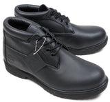 Mens TIMBERLAND 50059 Leather HIKING Boots POSTAL CHUKKA BLACK 8W Waterproof Field